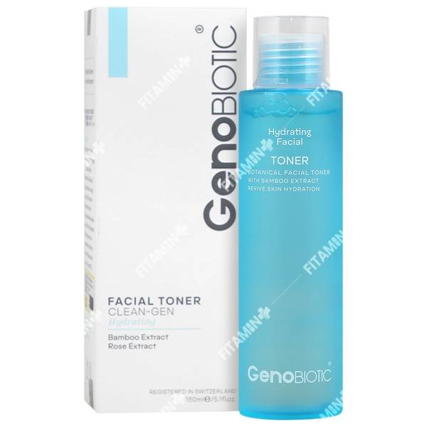تونر آبرسان صورت ژنوبایوتیک مدل Hydrating حجم 150 میلی لیتر